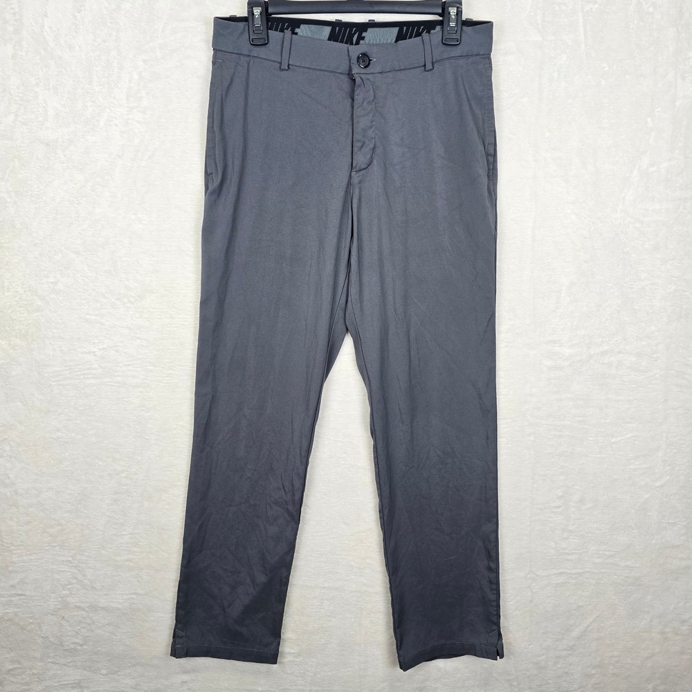 Nike Golf Dri-FIT Standard Fit Performance Pants Dark Gray AJ5489-021 Mens 32x30